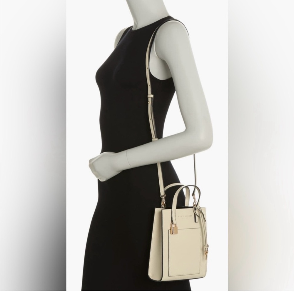 Marc Jacobs Elegant Cream Micro Tote